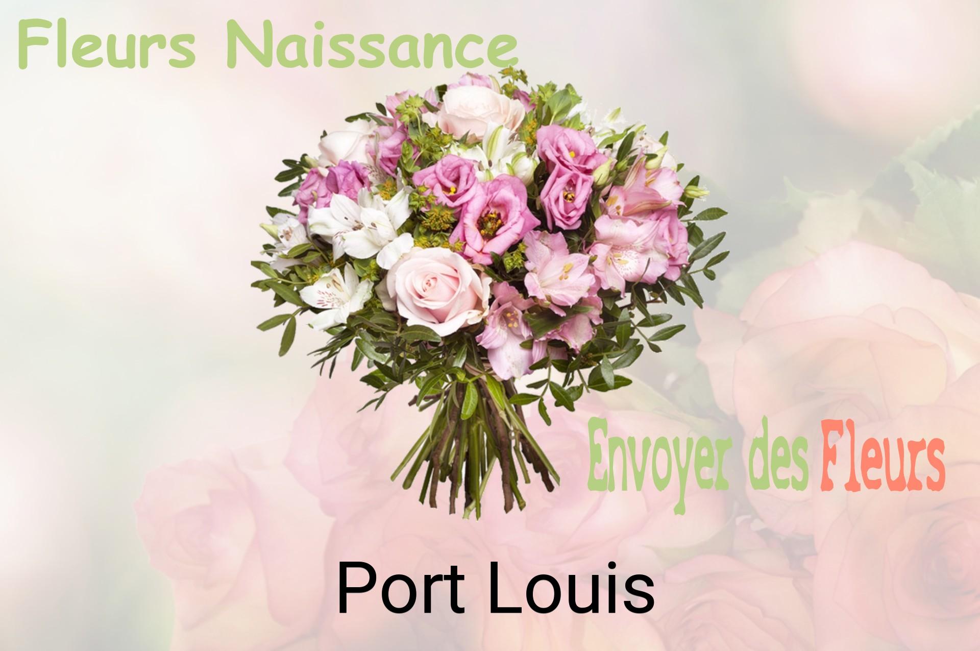 Bouquet de fleurs de naissance livré à Port-Louis